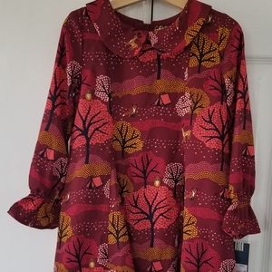 Toddler Girls' Forest Print Dress